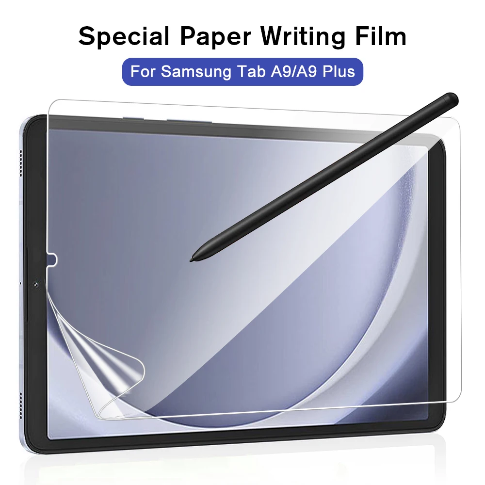 За Samsung Galaxy Tab A9 Plus 11 инча A 9 8,7 см Мека Защитно фолио За екрана сега вход Tablet A9 + 9 + Защитно фолио за писане Matte